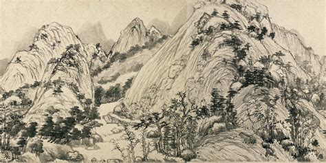 Dwelling in the Fuchun Mountains! A Breathtaking Ink Wash Landscape That Transports You Through Time and Nature