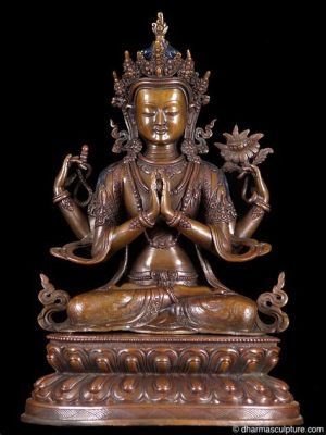  Die Bodhisattva Avalokiteshvara-Statue: Eine Verkörperung von Mitgefühl und majestätischer Präsenz!