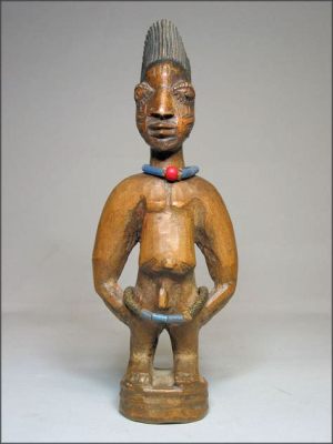 Die Ibeji-Figur: Eine Reise in die mystische Welt der Yoruba-Kunst!